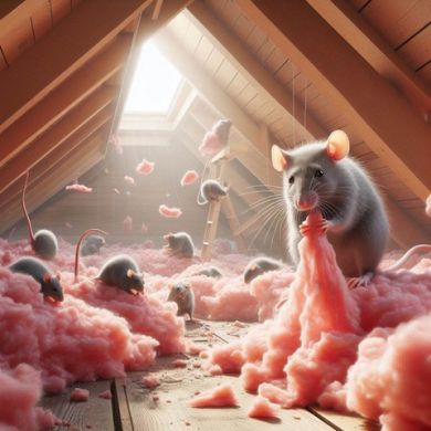 Rodents eating insulation: an Interior Designers need to protect themselves with liability coverage