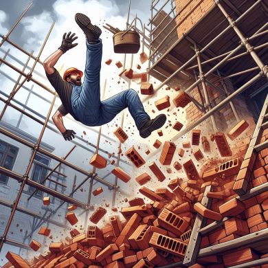 Mason falls from scaffolding: Ensure protection with liability insurance