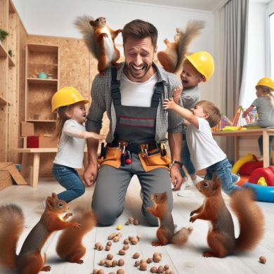 Kids, squirrel and nuts complicate matters:Flooring Contractors need cheap liability insurance